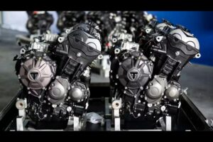 Triumph and MotoGP officially present the new engine that will power Moto2 in 2027