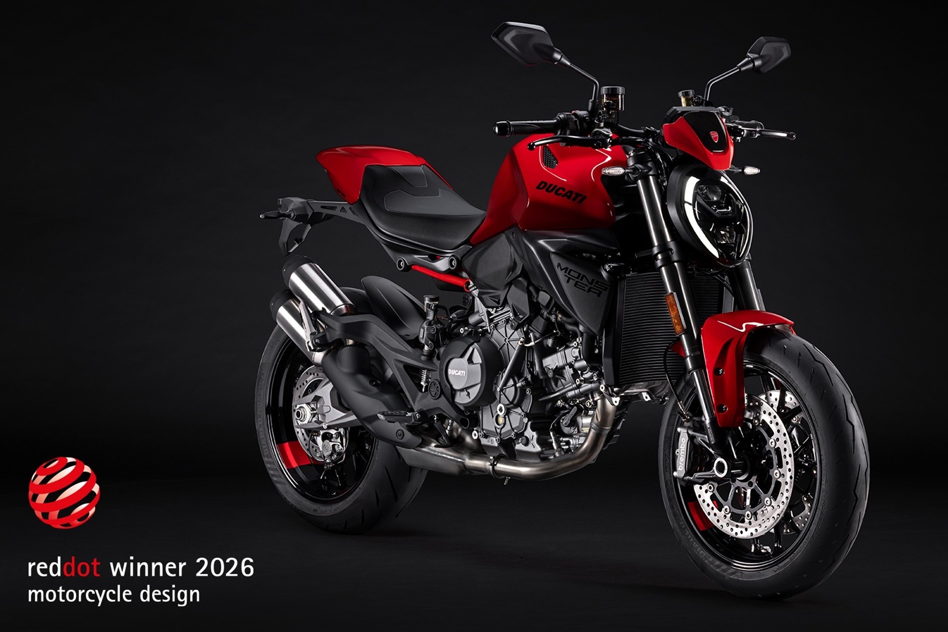 La Ducati Monster se alza con el Premio Red Dot Design– Product Design 2026