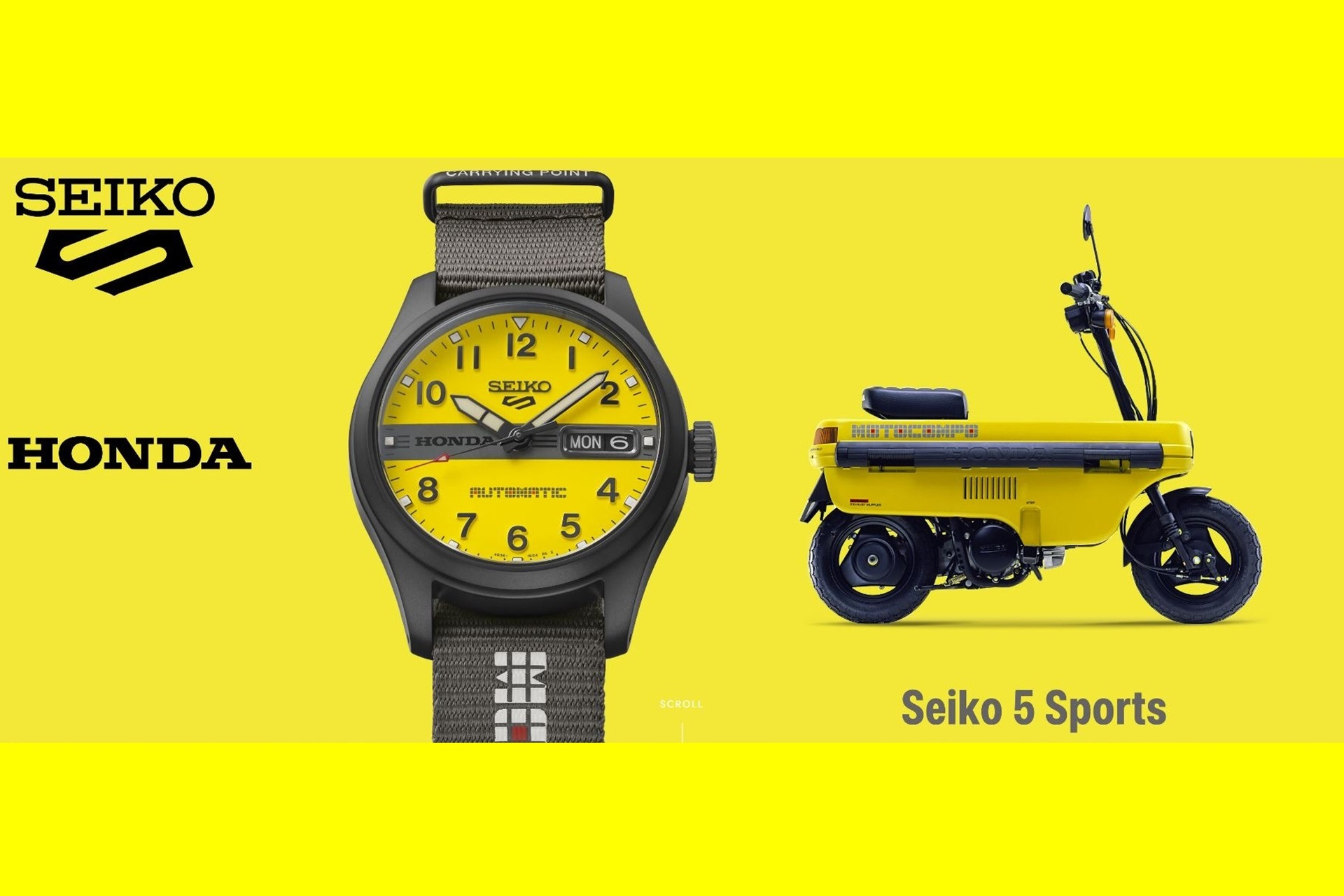 Seiko 5 Sports Motocompo: a practical and ultra-compact tribute watch