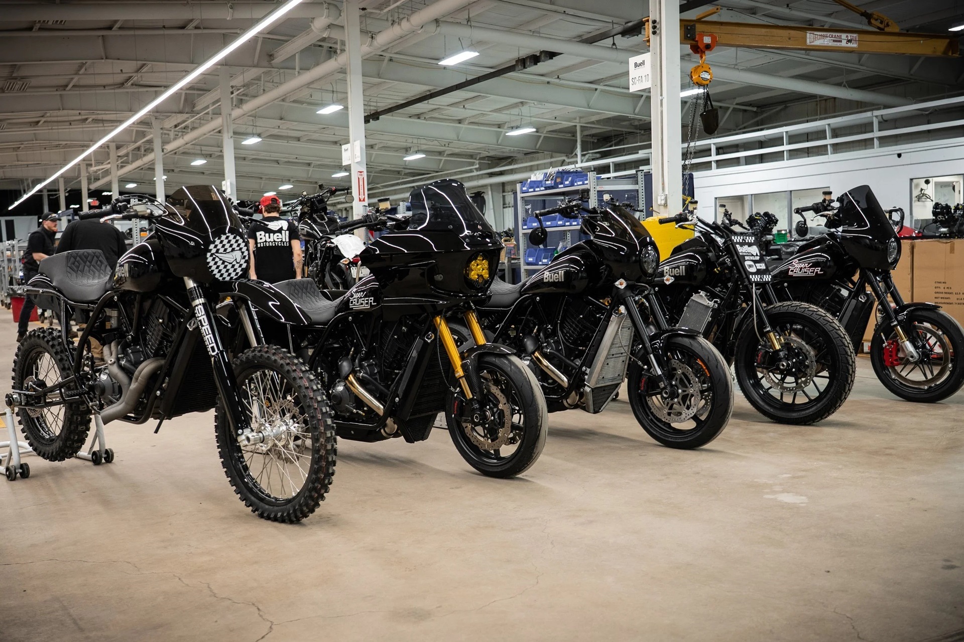 Super Cruiser “The Goat”: Buell's versatile platform taken to the extreme off-road