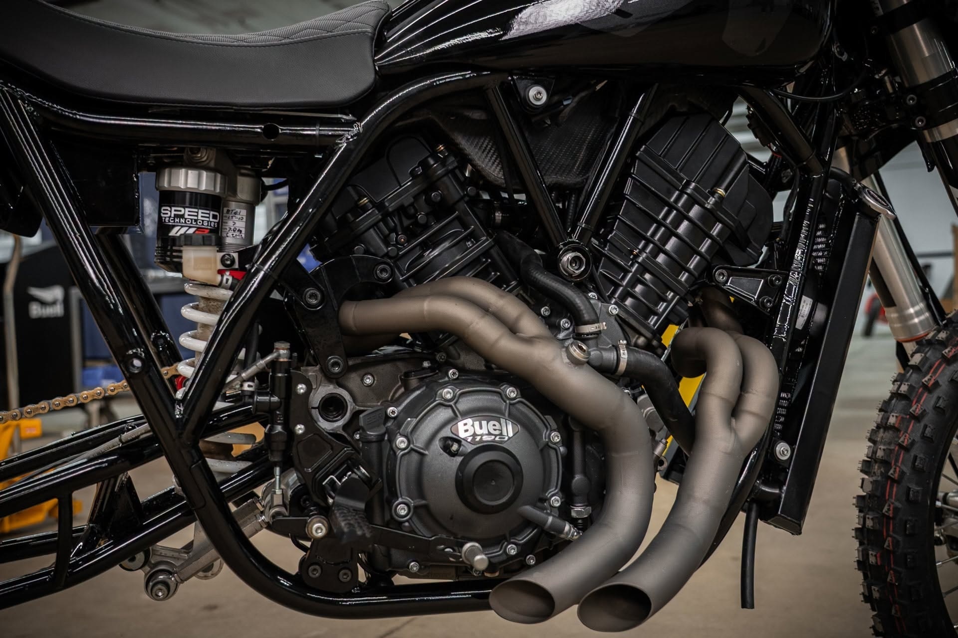 Super Cruiser “The Goat”: la versátil plataforma de Buell llevada al extremo off-road
