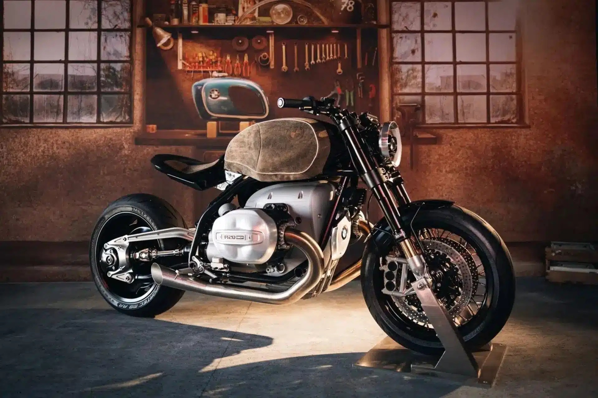The new BMW R20 finalizes its development on German roads