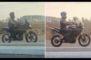 Two mules of Norton Atlas GT and BMW F 450 GS spotted together in full testing