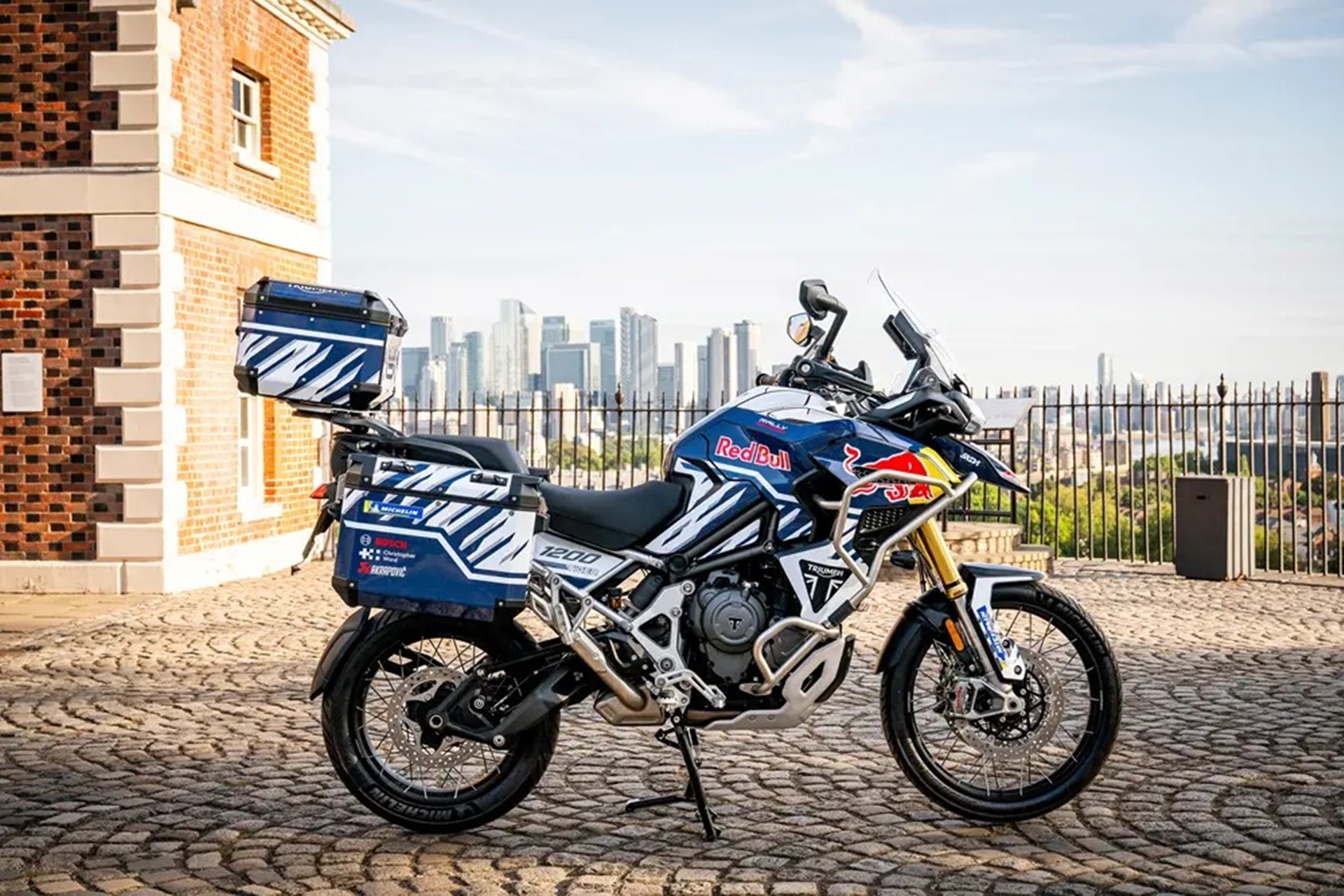 Sam Sunderland resumes his challenge of going around the world on a motorcycle in 19 days