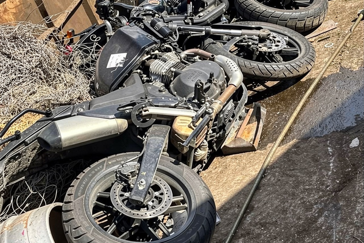 Royal Enfield manda al desguace varias unidades de prueba de la Himalayan 750