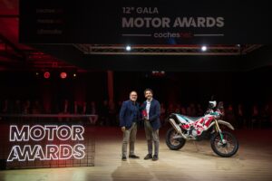 The Kove 450 Rally 2025 awarded at the 12th edition of the Motor Awards