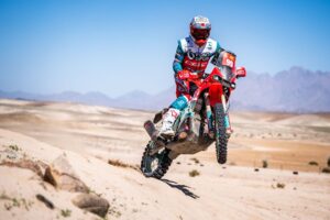 Kove becomes the first Chinese brand to win Rally 2 stages competing in the Dakar 2026