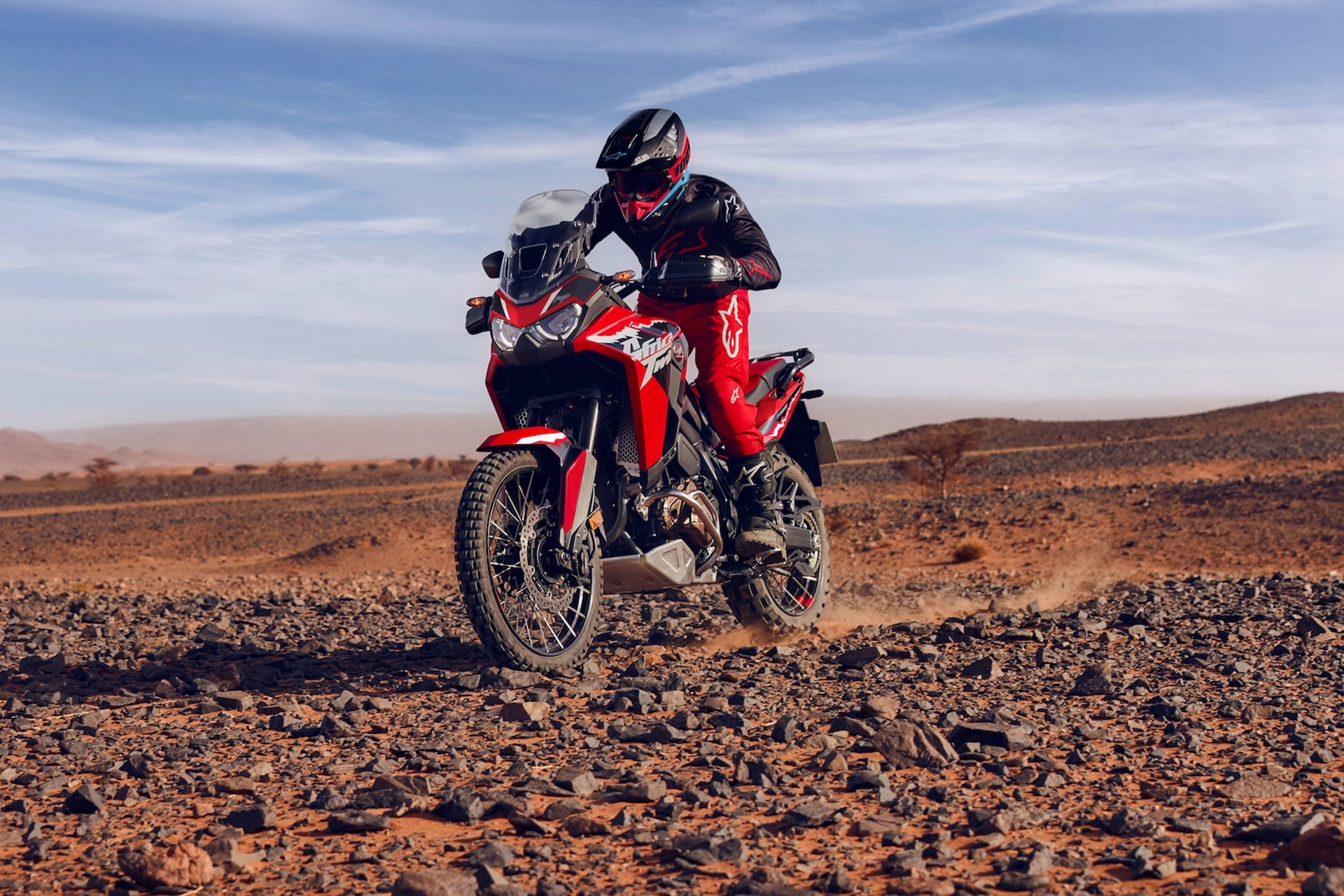 El concepto Africa Twin podría estar a punto de reinventarse con la inclusión de la nueva plataforma V3 de Honda