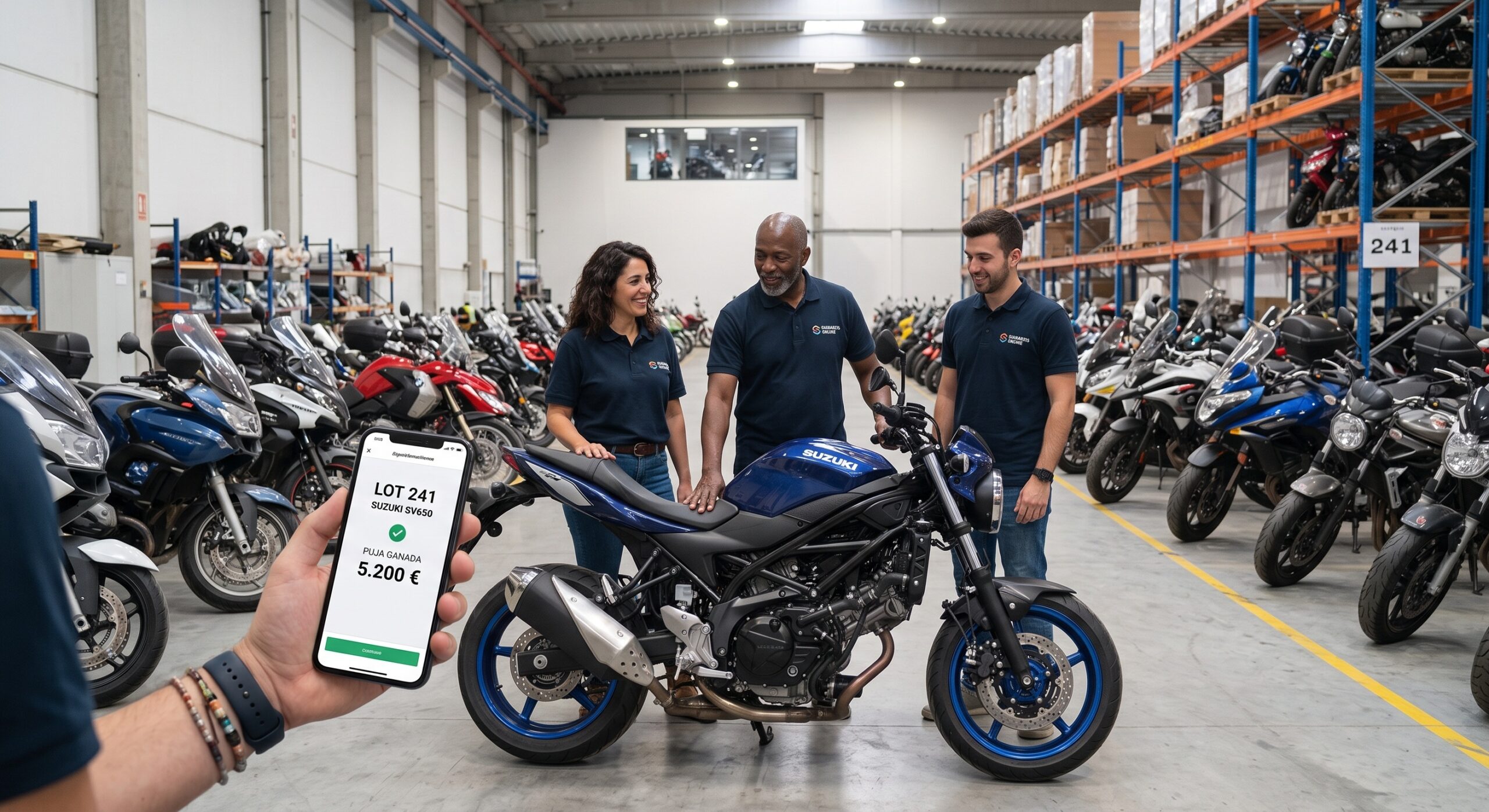 Buying a motorcycle at auction how an auction works and what to check before bidding