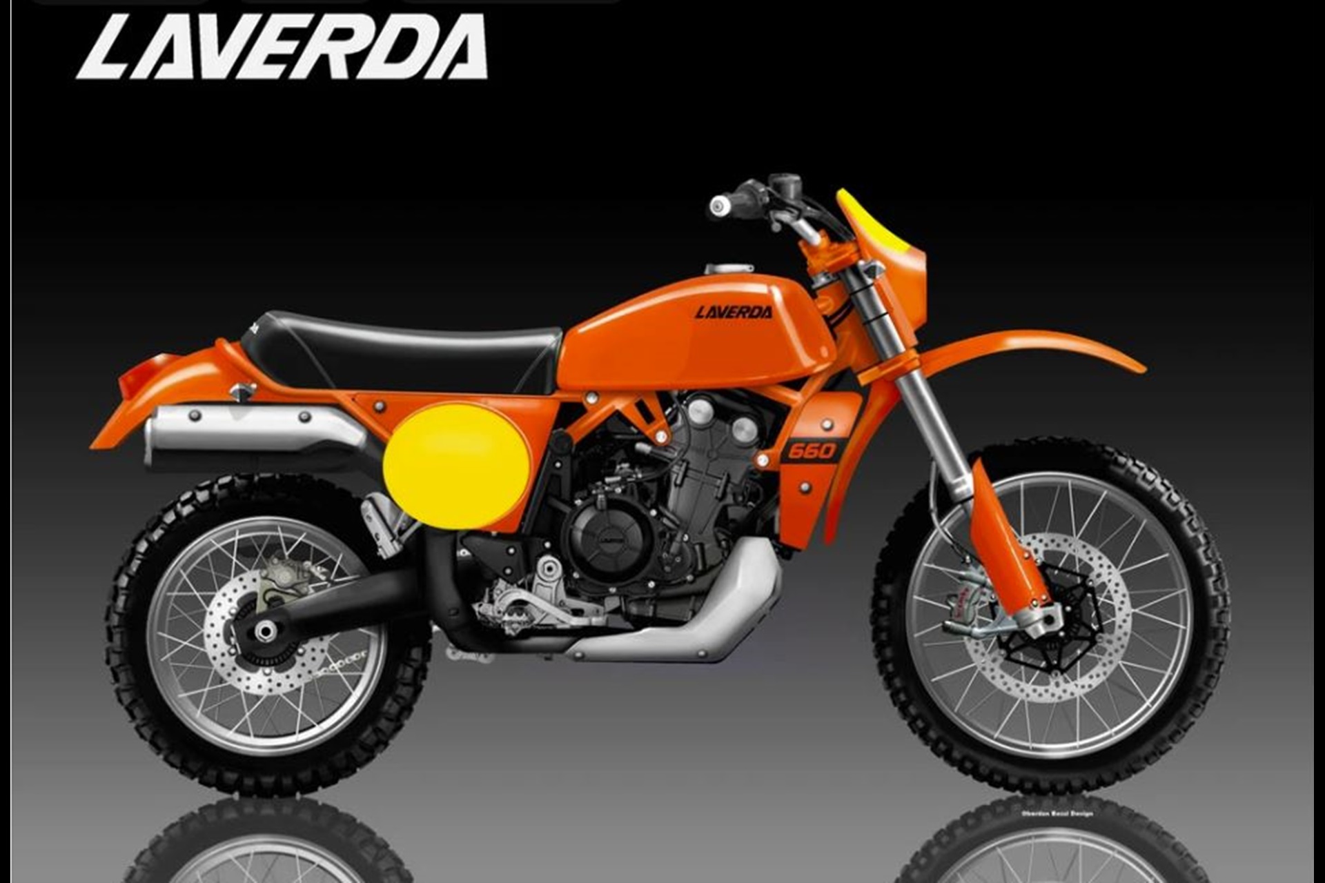 Laverda LA-1 660 by Oberdan Bezzi: The off-road with classic style and Aprilia mechanics that could seal the resurgence of the brand