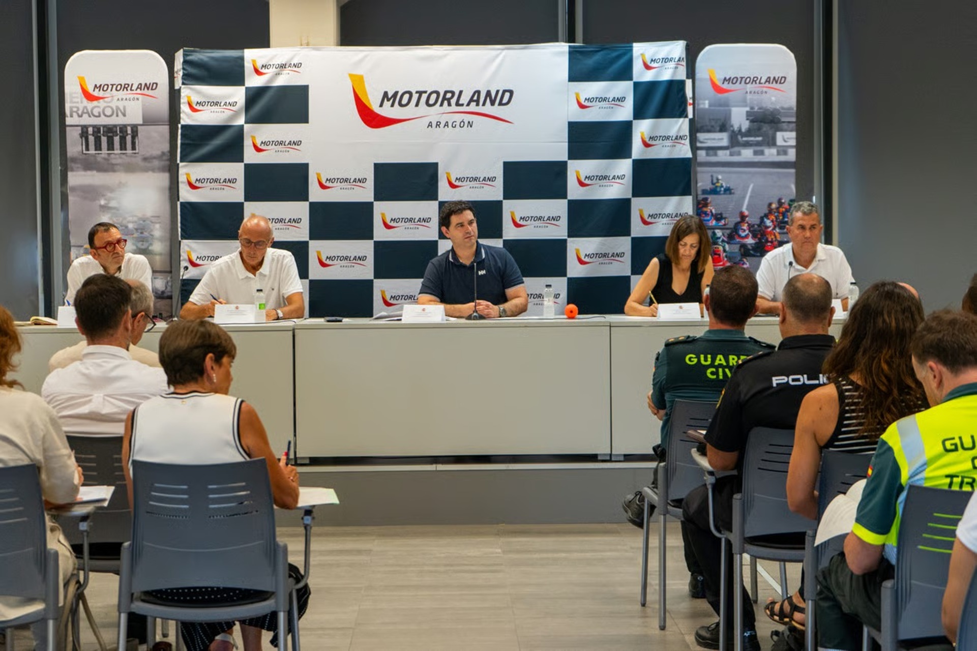 Gran movilización de seguridad para el GP Michelin de Aragón 2026
