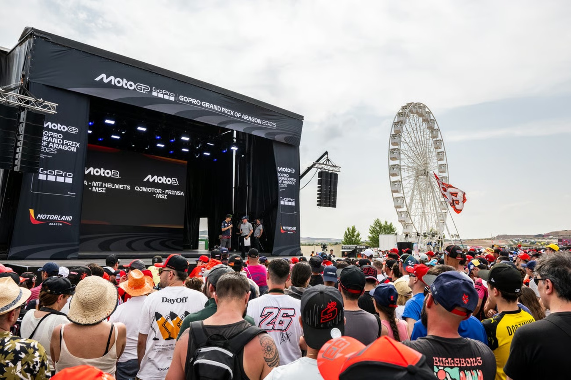 The Pit Lane Walk becomes the prelude to the 2026 Michelin Aragon Grand Prix