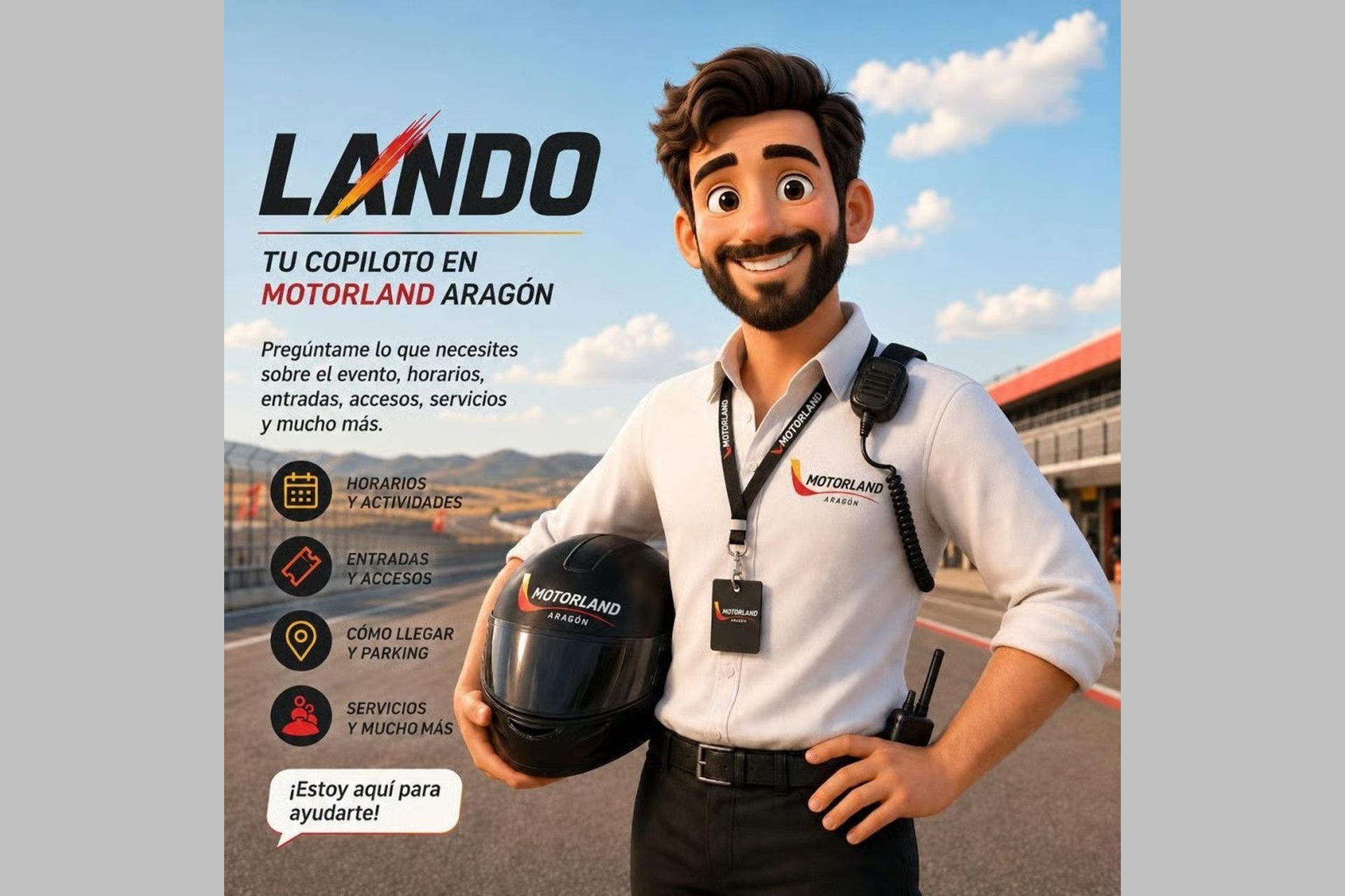 The Pit Lane Walk becomes the prelude to the 2026 Michelin Aragon Grand Prix