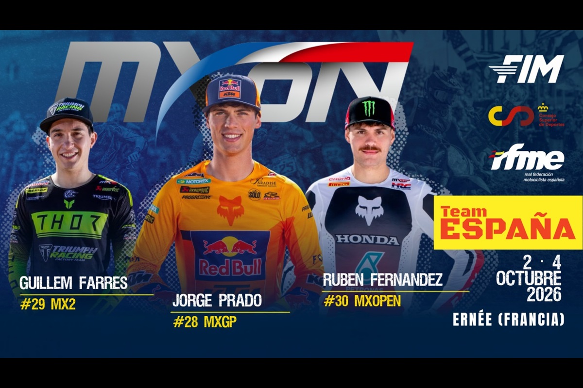 La RFME confirma el equipo que representará a España en el MX de las Naciones 2026
