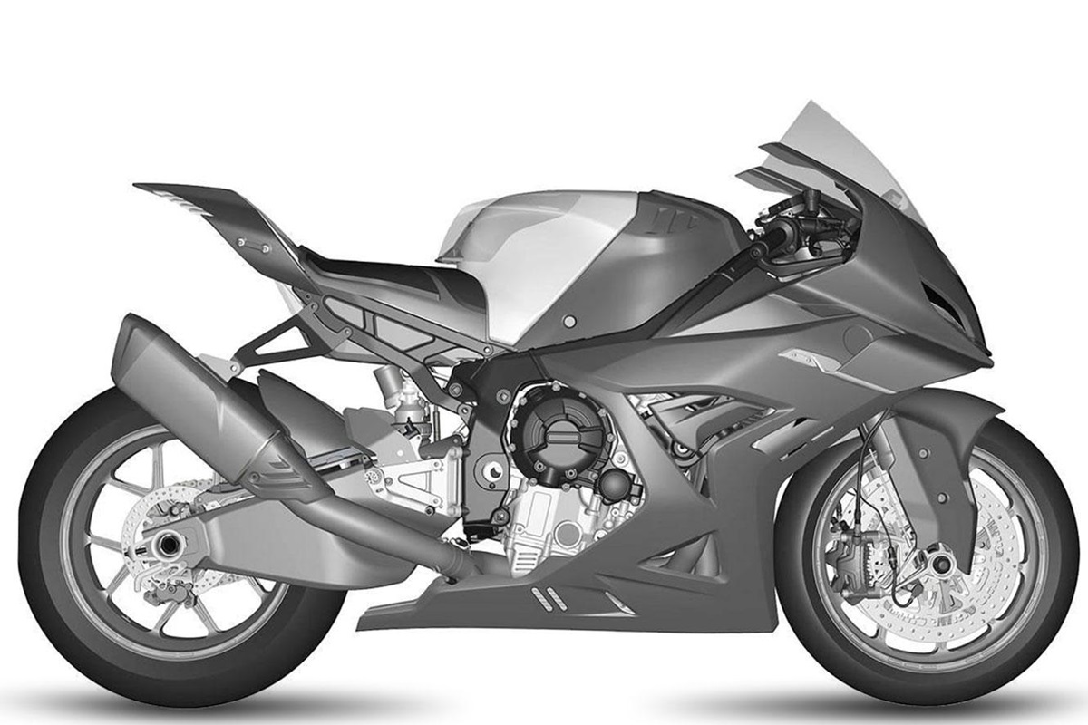 Bmw patenta el basculante que montará su próxima generación de superbikes