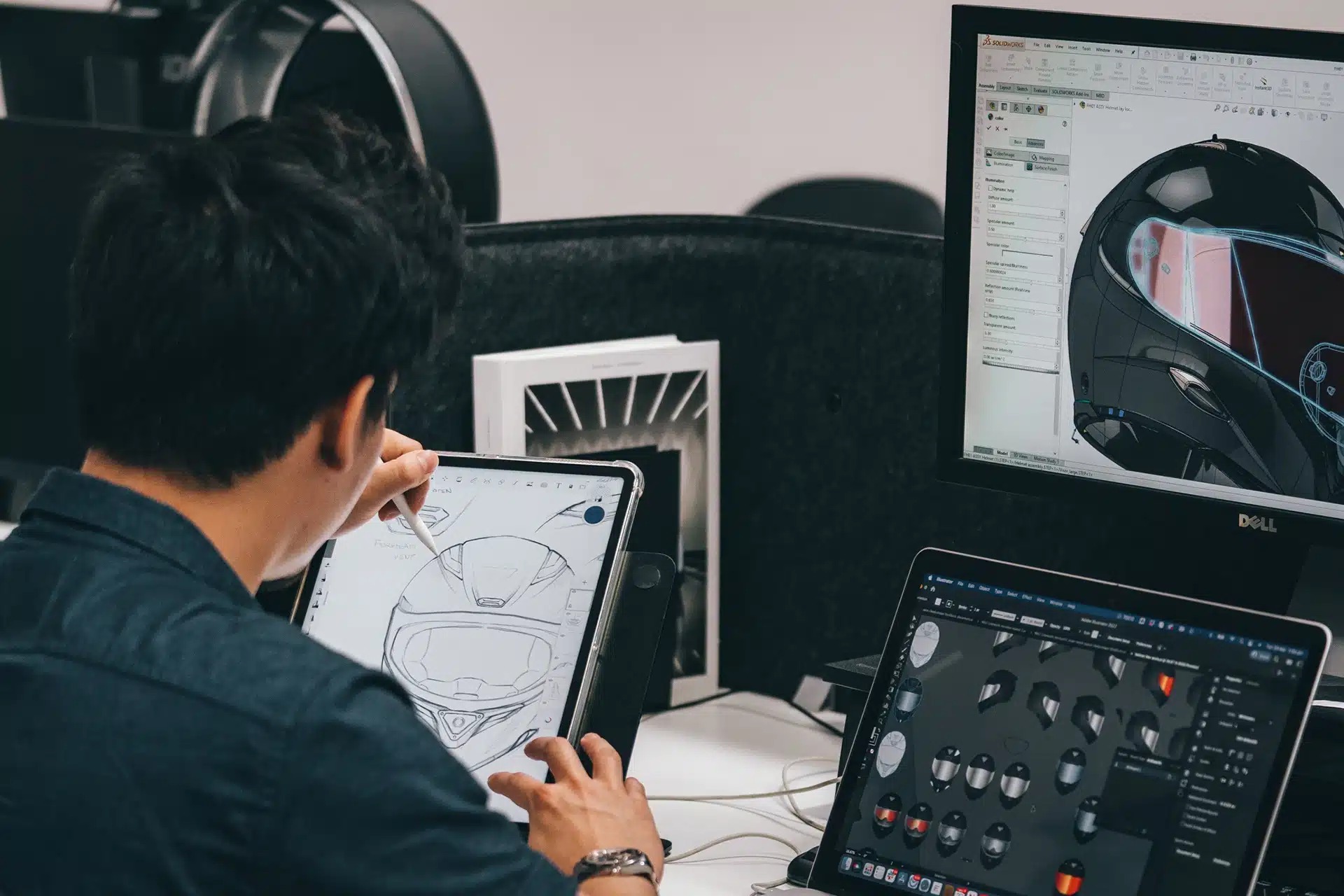 GoPro patents its first helmet model with integrated camera and “smart” microphones