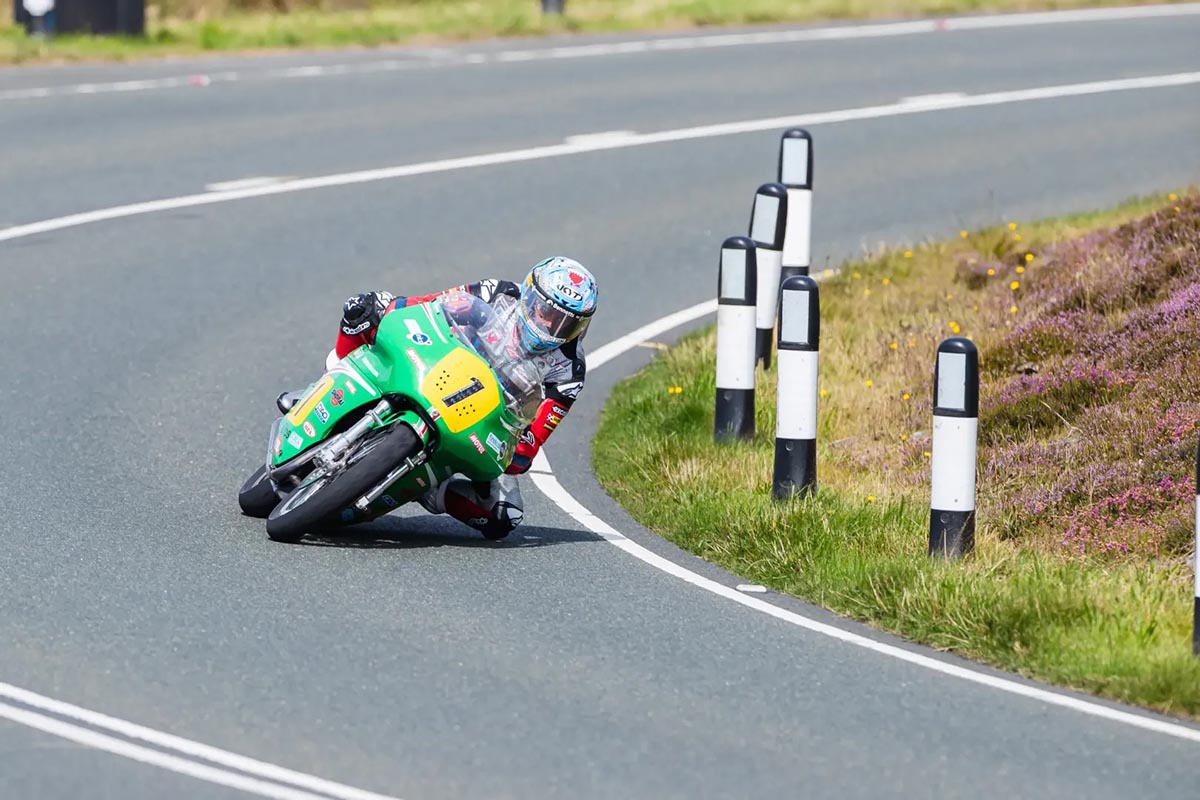 In the ManxTT he has managed to return to the top of the podium