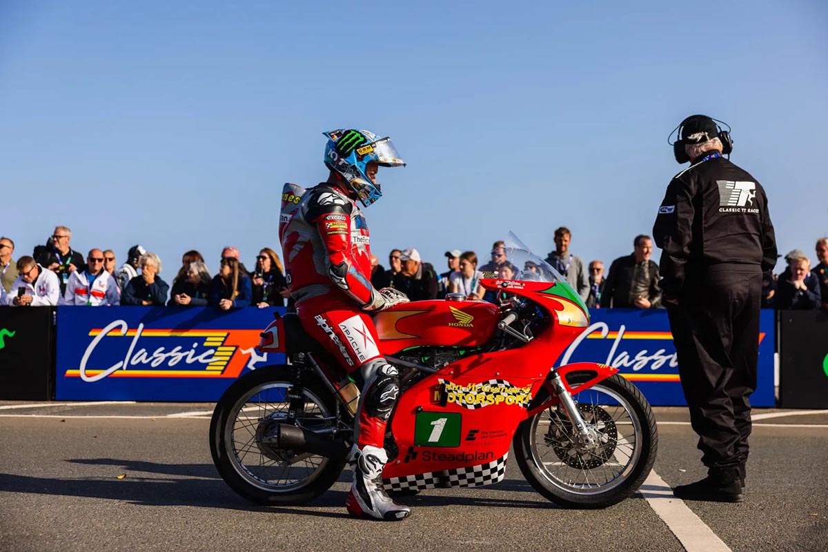 The Briton is enjoying his 30 years competing on the island to the fullest