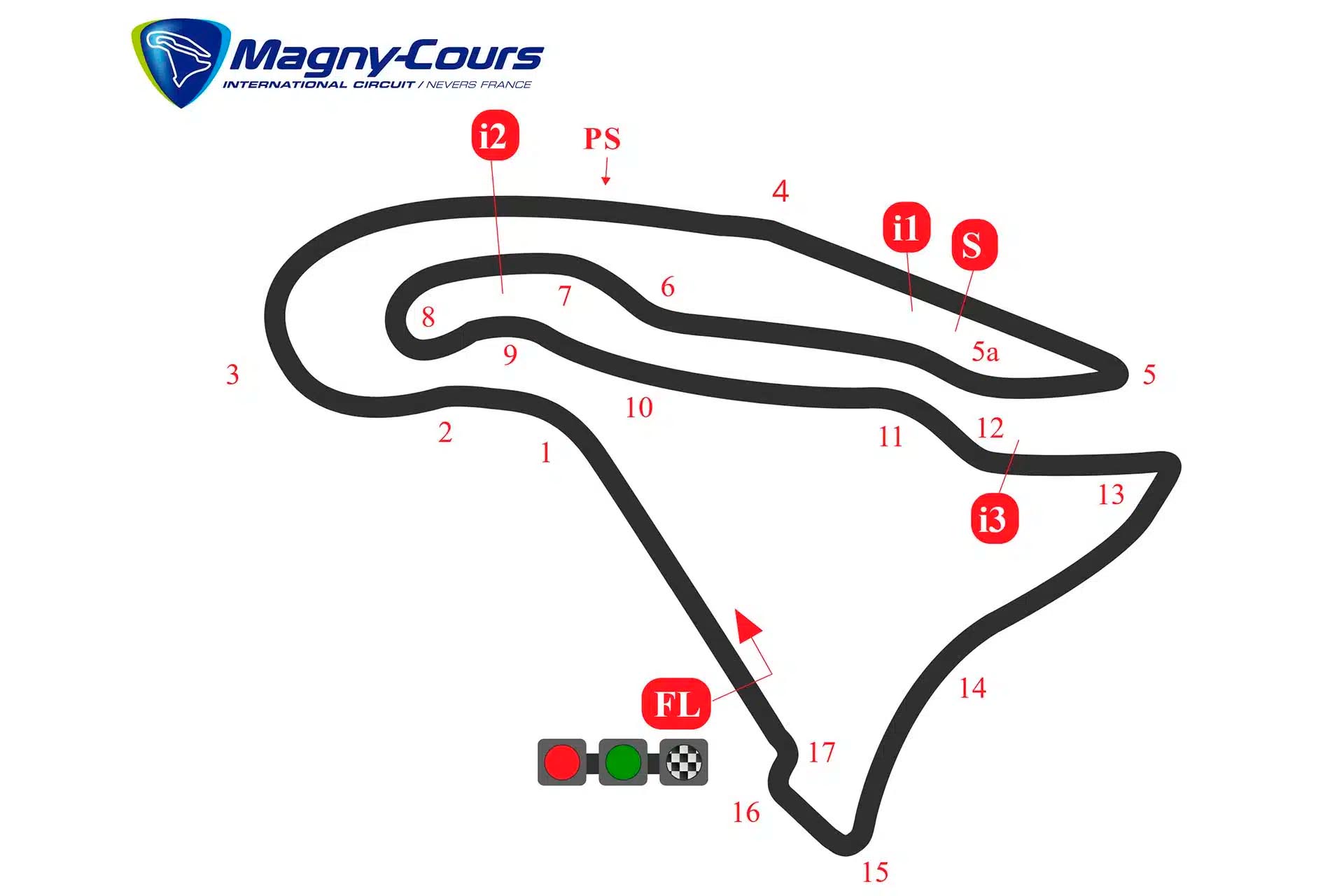 Magny-Cours is an old school route