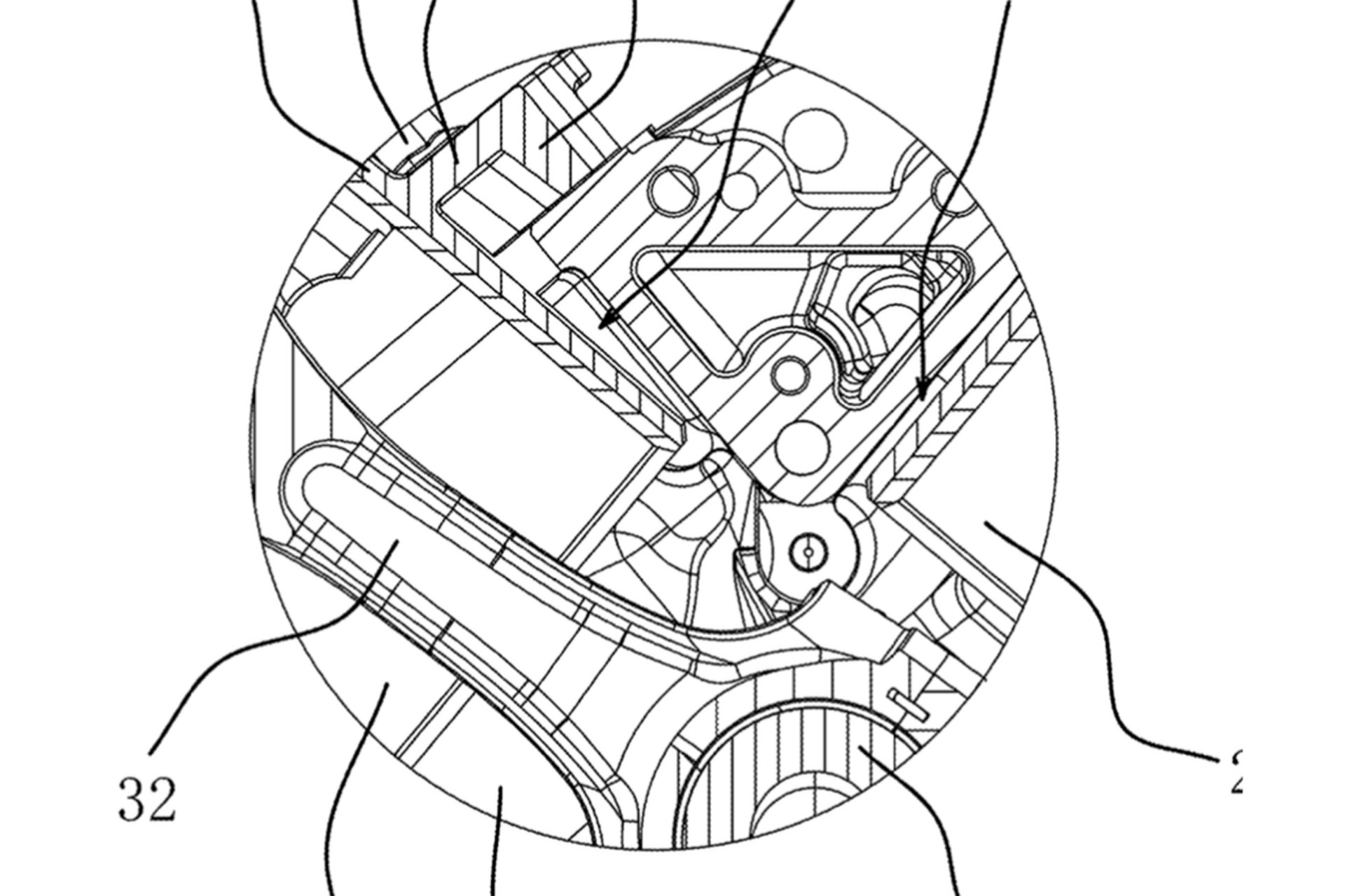 QJ Patent V-Twin Engine