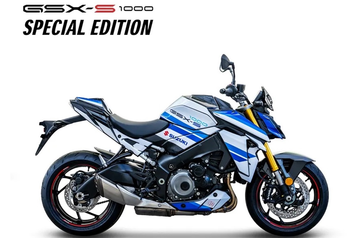 Suzuki Germany launches limited editions to celebrate its 50th Anniversary