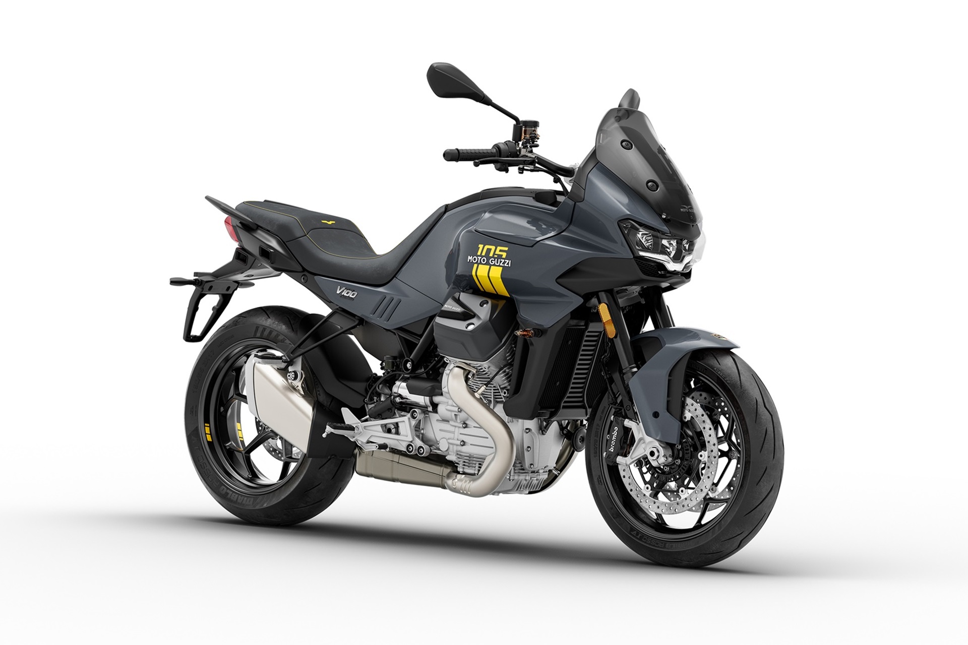 Moto Guzzi celebrates its 105th Anniversary with a very special edition in honor of its new headquarters in Mandello del Lario