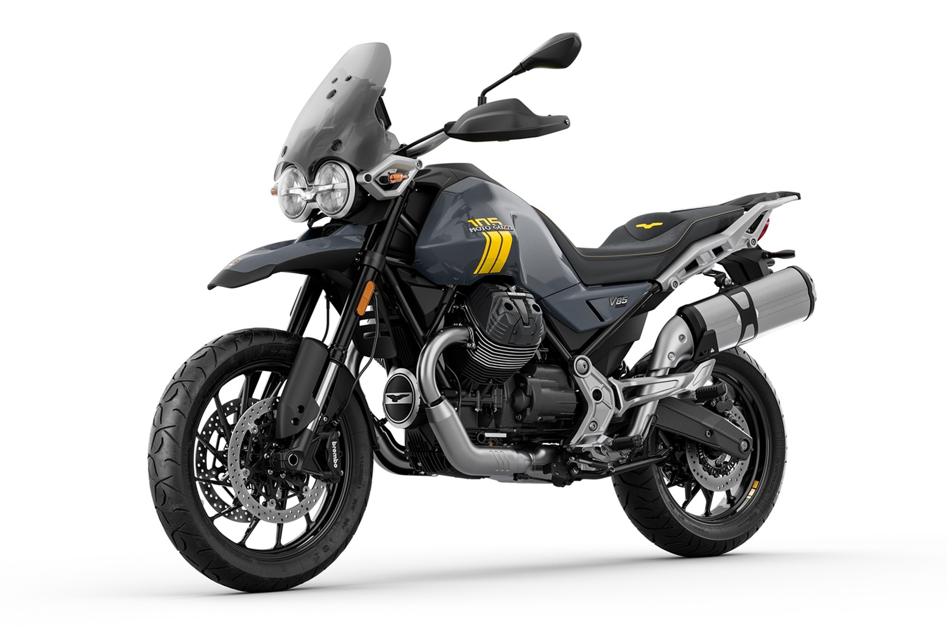 Moto Guzzi celebrates its 105th Anniversary with a very special edition in honor of its new headquarters in Mandello del Lario