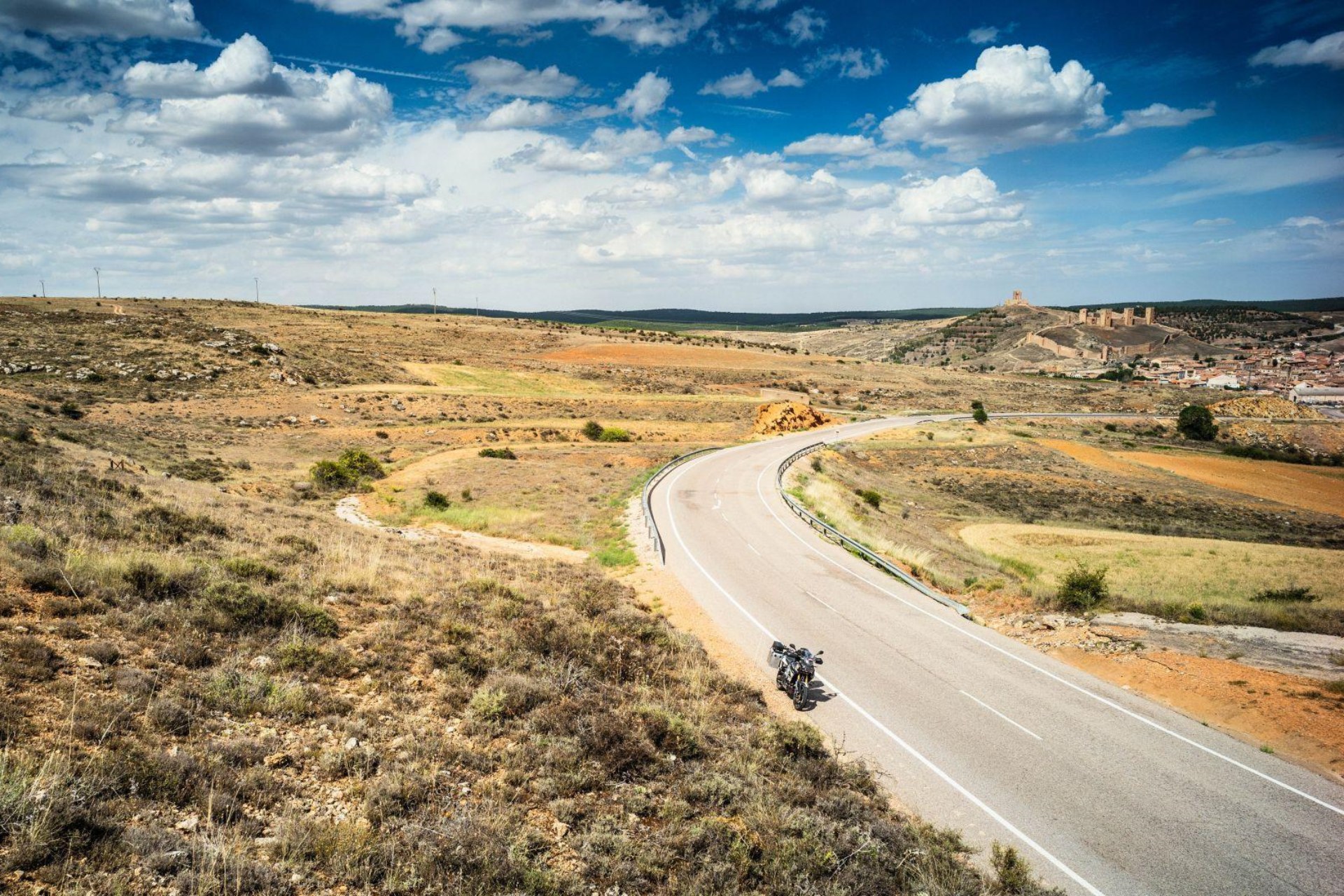 Guadalajara on a Rider Soul motorcycle