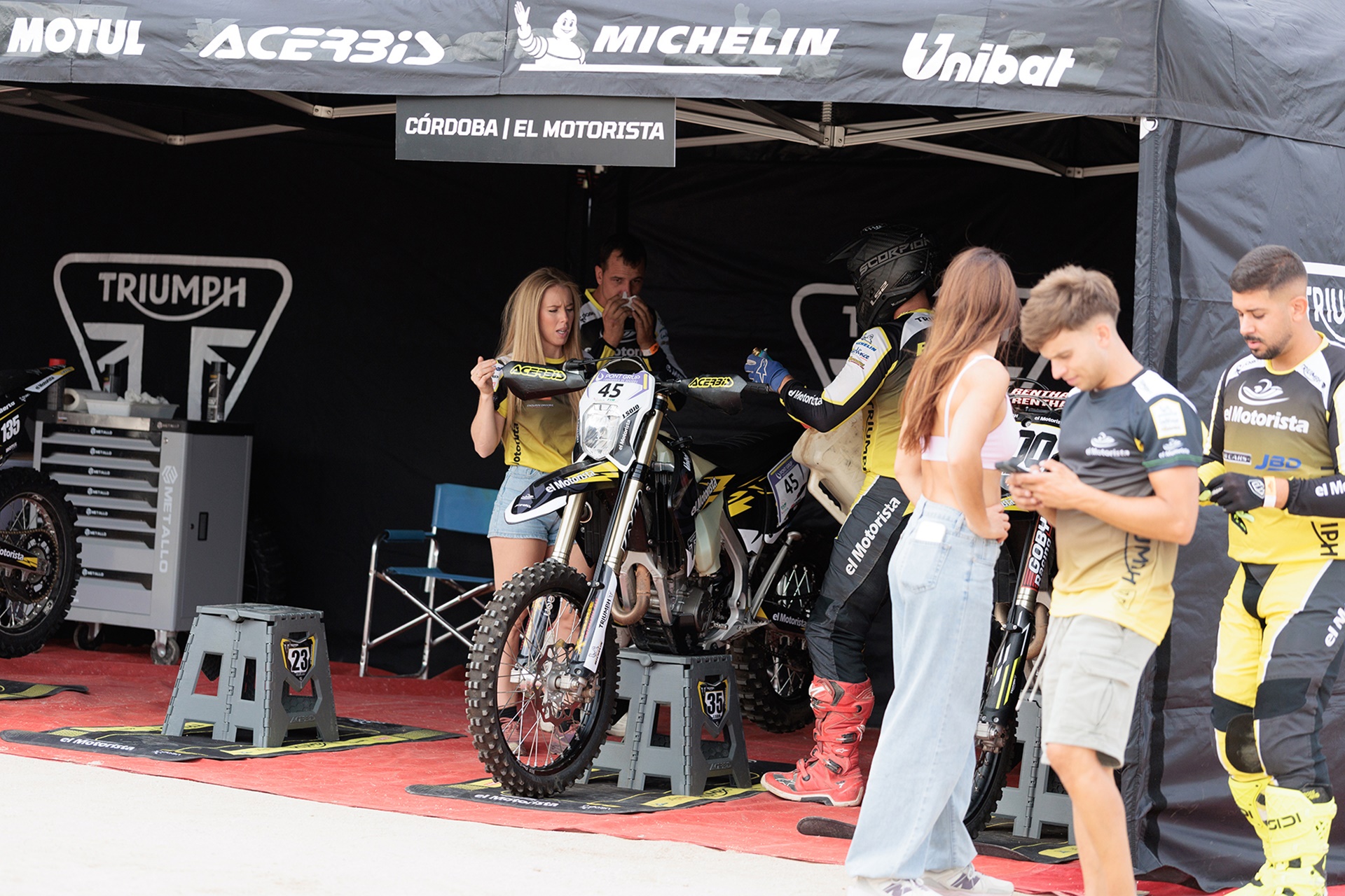 Ride With Legends: two true off-road legends sharing the track