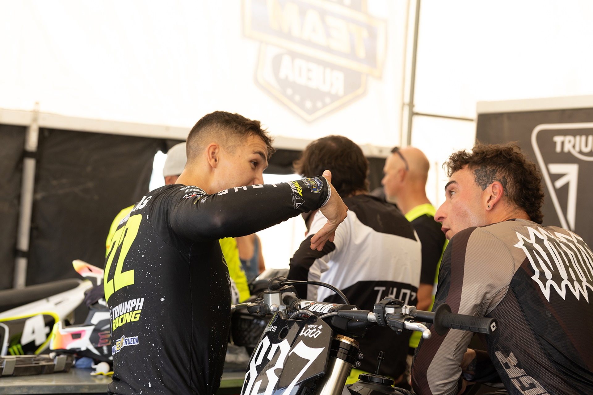 Ride With Legends: two true off-road legends sharing the track
