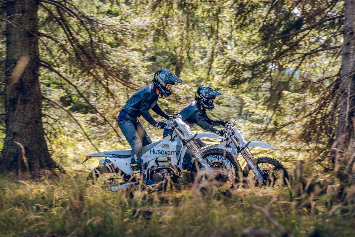 The two Husqvarnas Pro have more protections