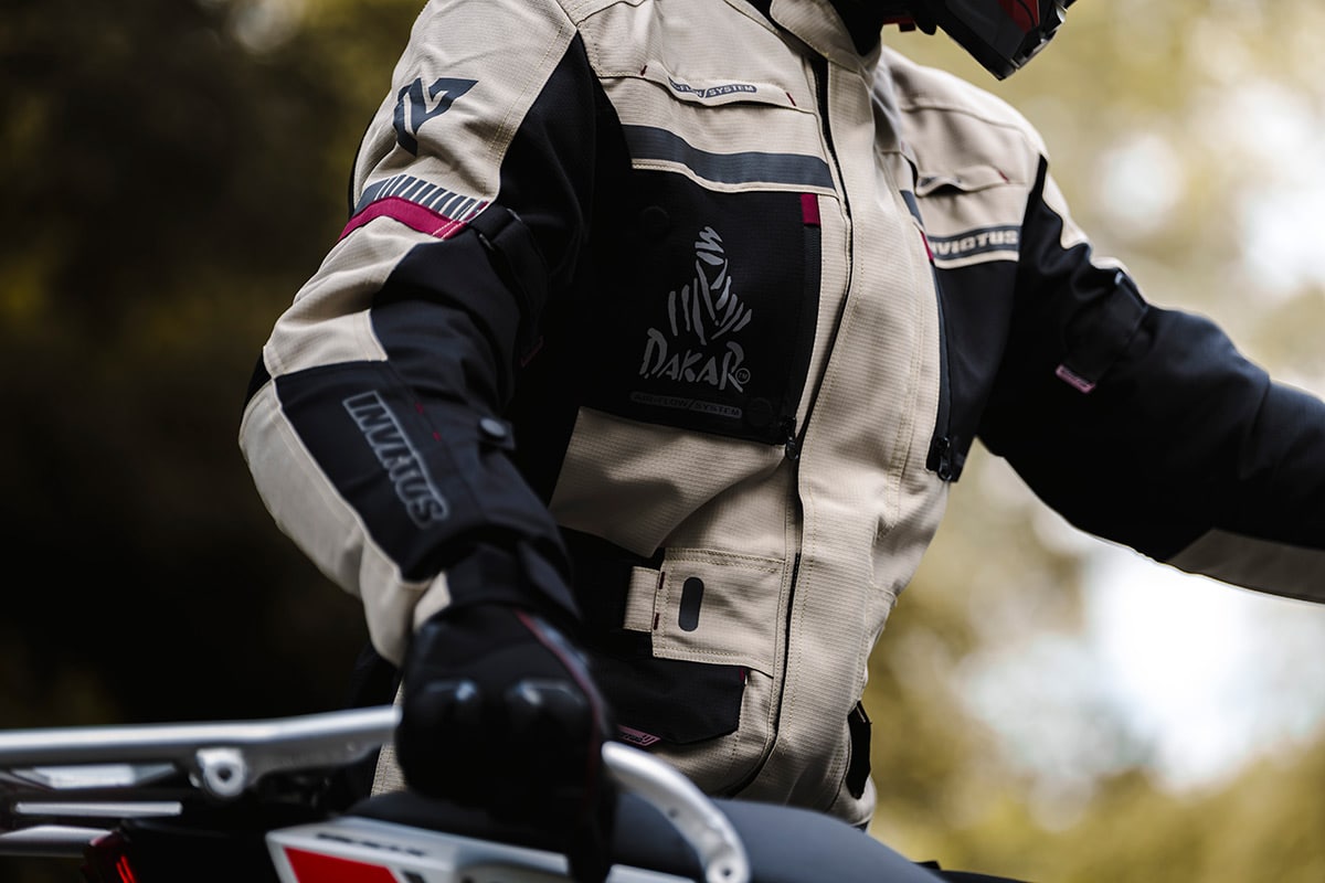 Invictus Moto launches Heracles Dakar, its new special edition jacket in official collaboration with the prestigious rally
