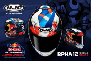 New RPHA 12 Red Bull Misano II: High competition as inspiration in its graphic design