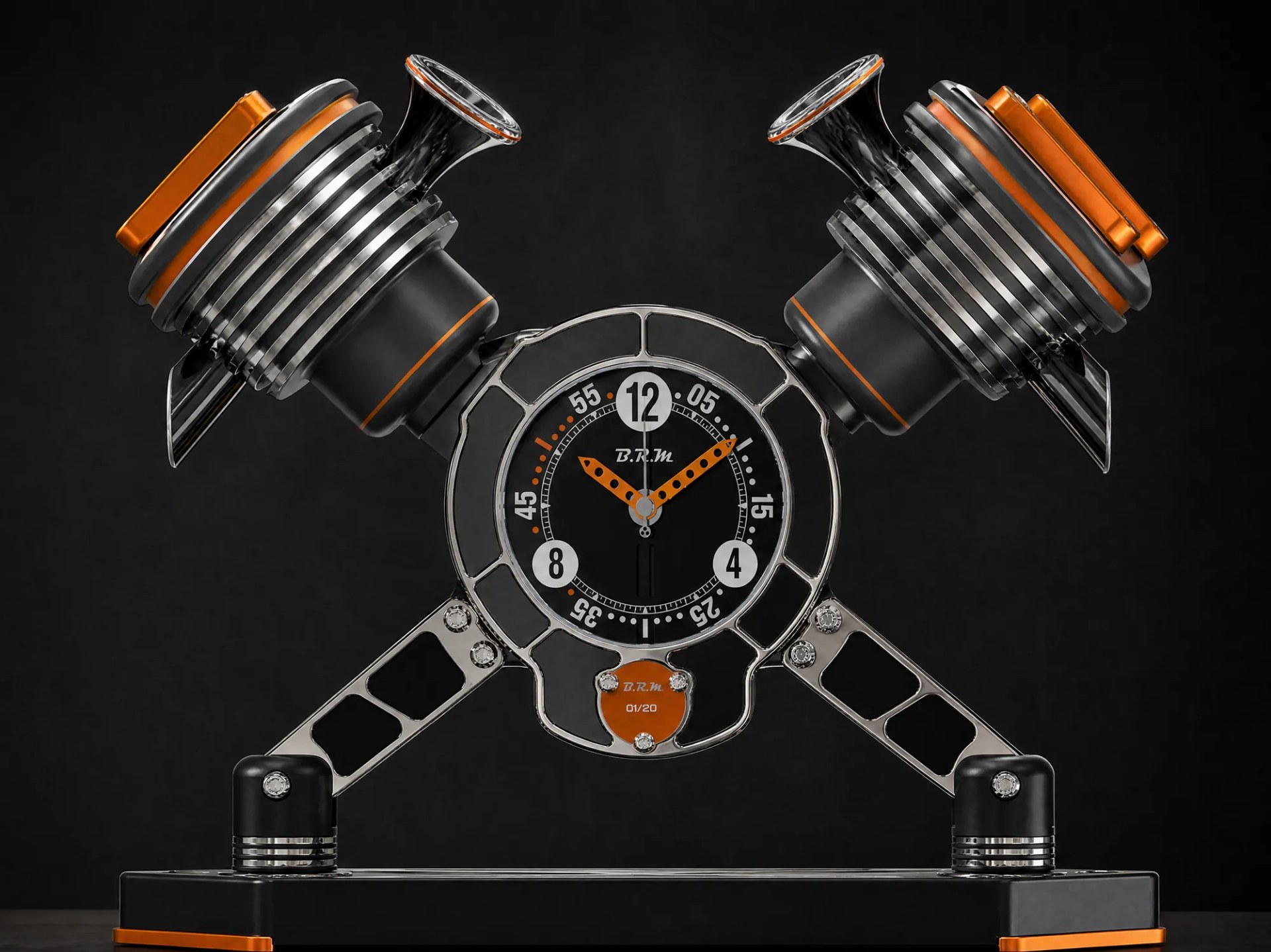 BRM Chronographes Clock Machines V-Twin