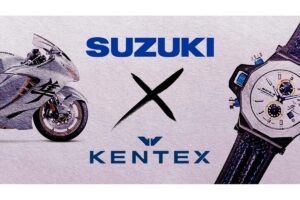 New Suzuki × Kentex Moto-R watches, limited edition, in versions "Hayabusa" and "Katana Blue"