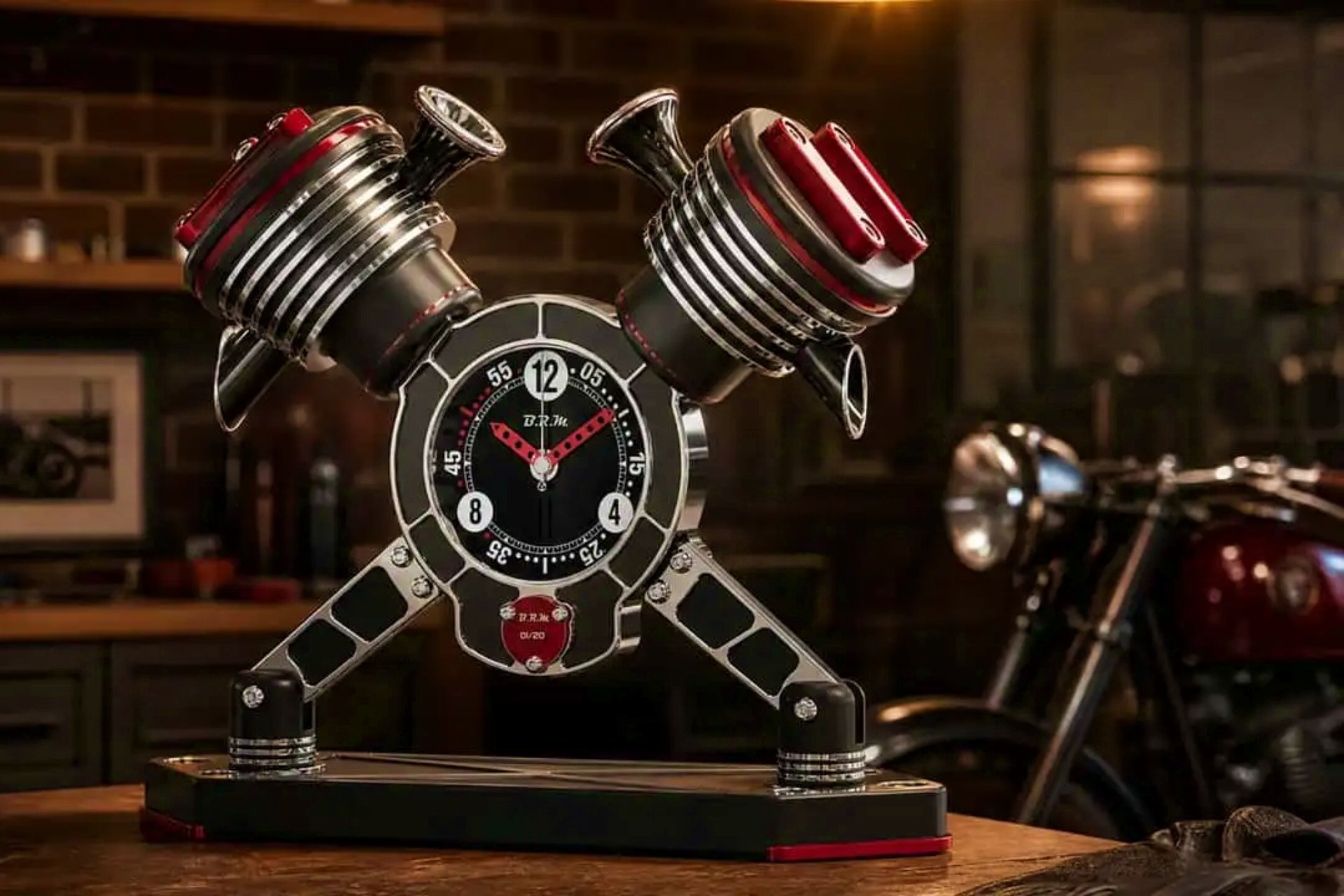 BRM Chronographes Clock Machines V-Twin