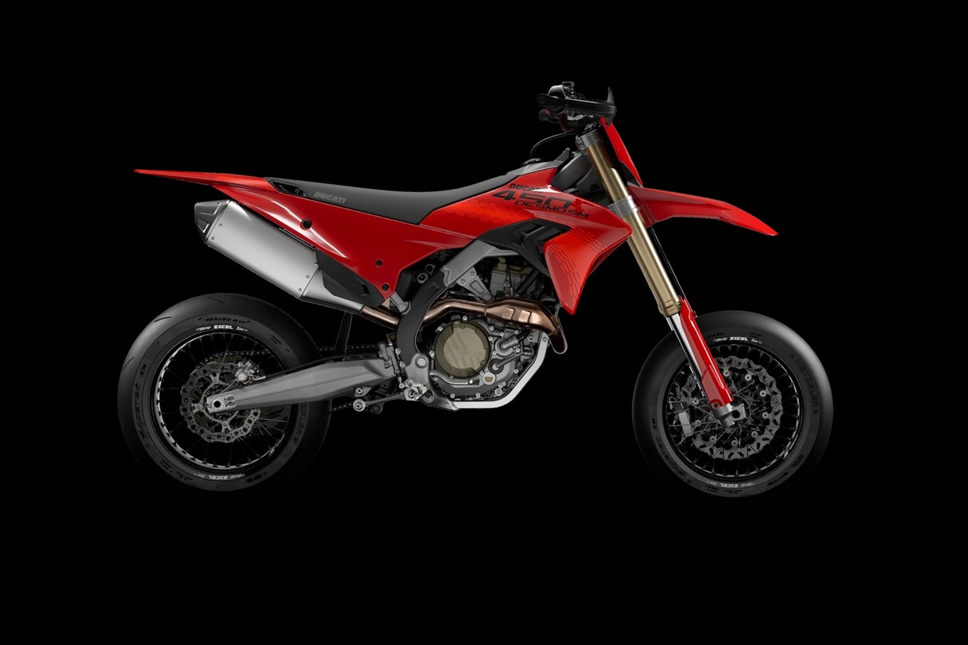 Ducati Desmo450 SM: the technological culmination reaches Supermotard racing