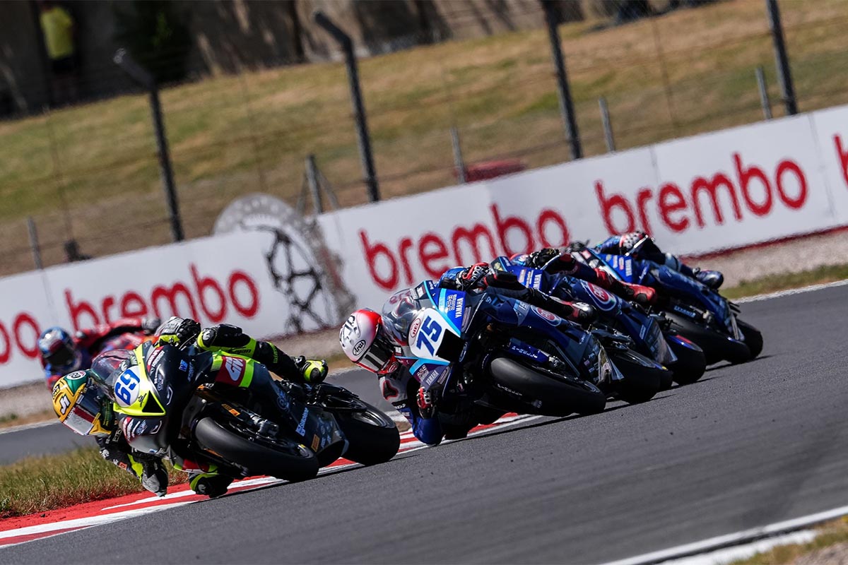 Now, although there are Triumphs on the track, they are managed by private teams
