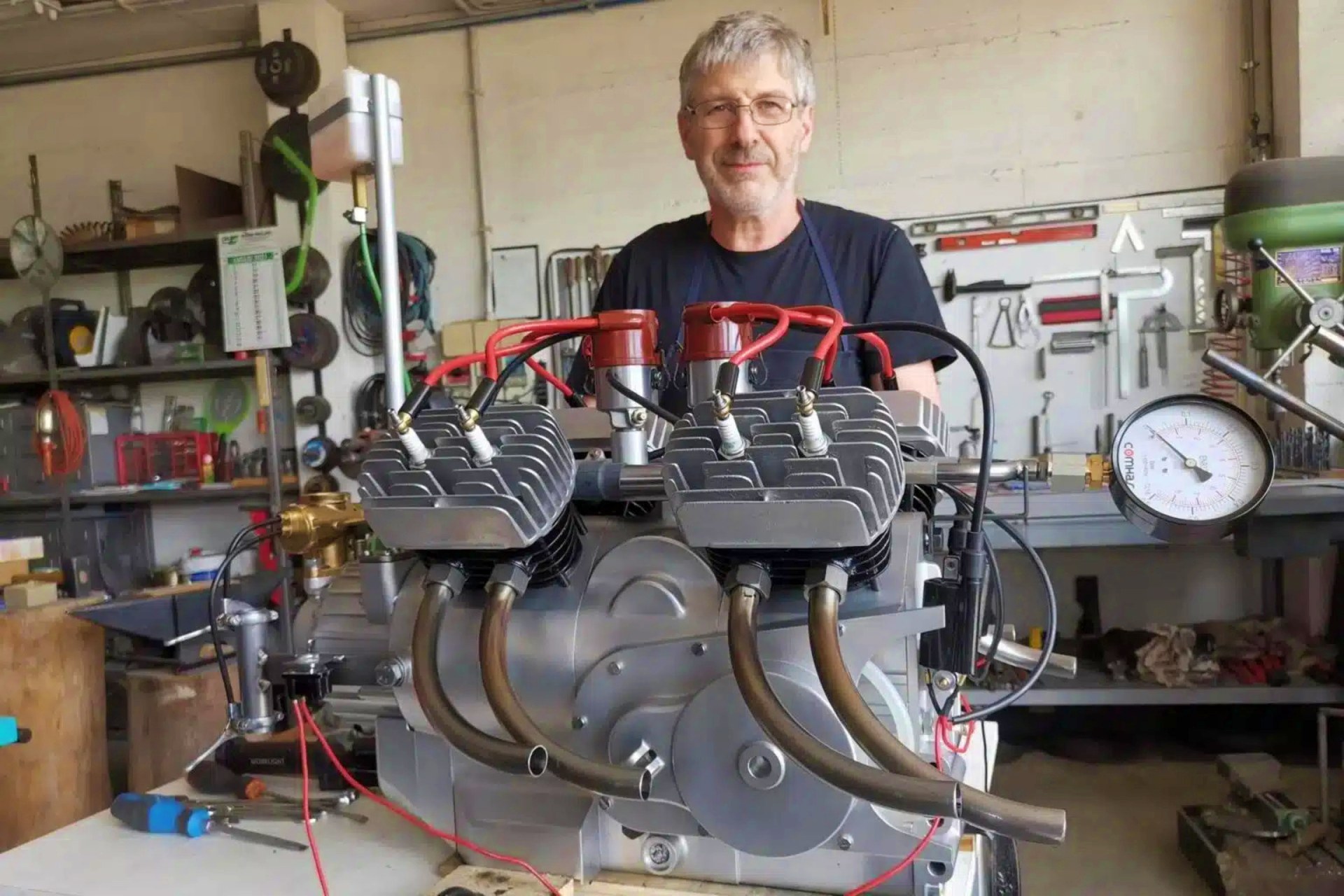 Galbusera Toyo V8 1938 two strokes