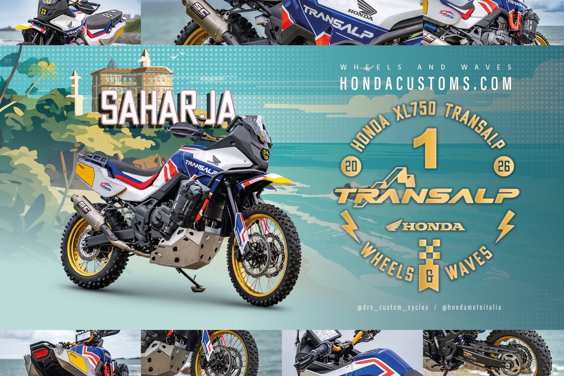 “Mugen”, the aggressive Portuguese reinterpretation of the CB750 Hornet, is proclaimed winner in the 7th edition of Honda Customs