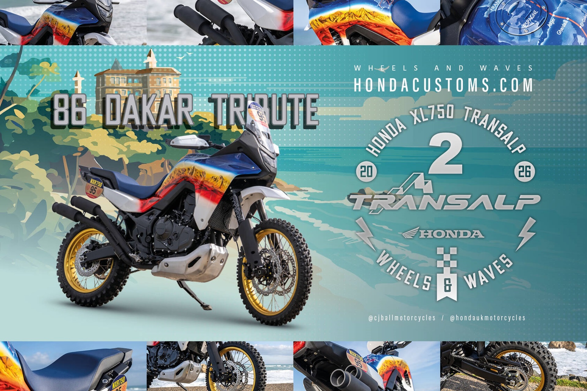 “Mugen”, the aggressive Portuguese reinterpretation of the CB750 Hornet, is proclaimed winner in the 7th edition of Honda Customs