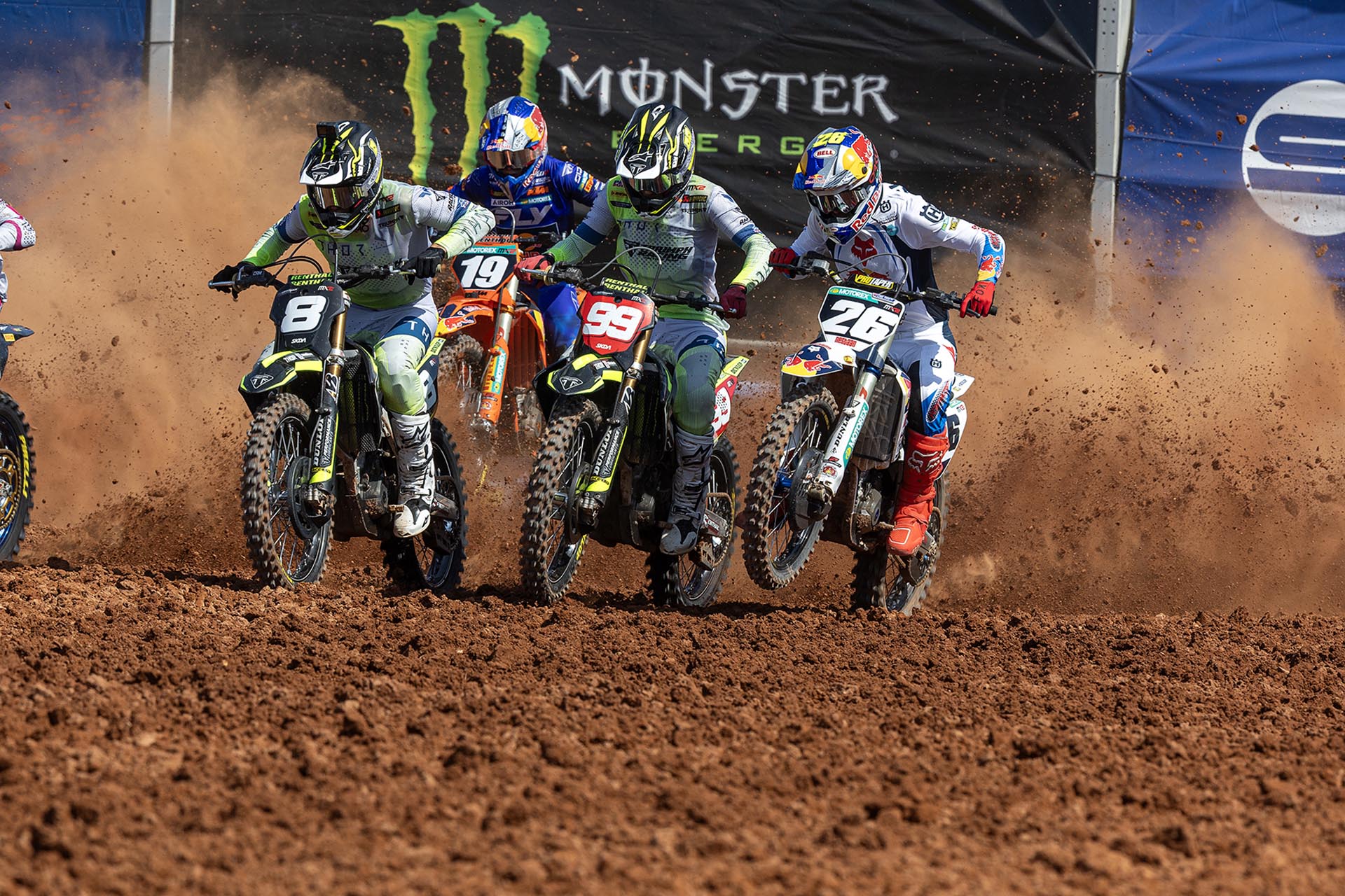 Since getting the red plate, Guillem has not let go of the lead