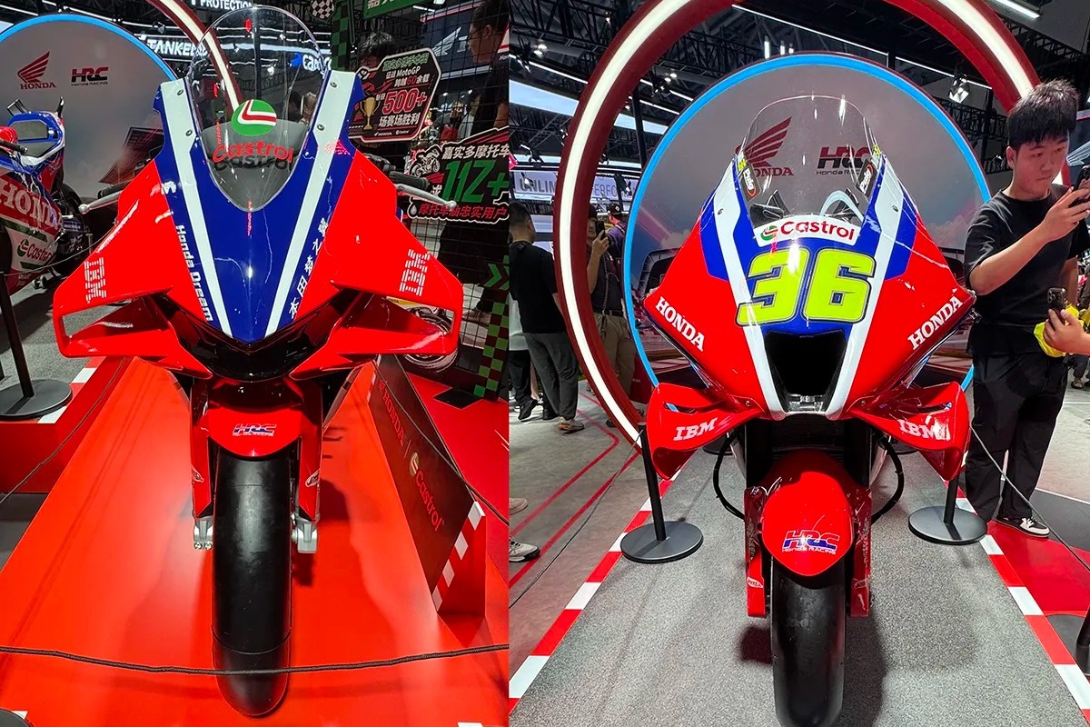 “CBR500R FOUR Racing Color”: Honda presents a concept in the image and likeness of the MotoGP RC213V