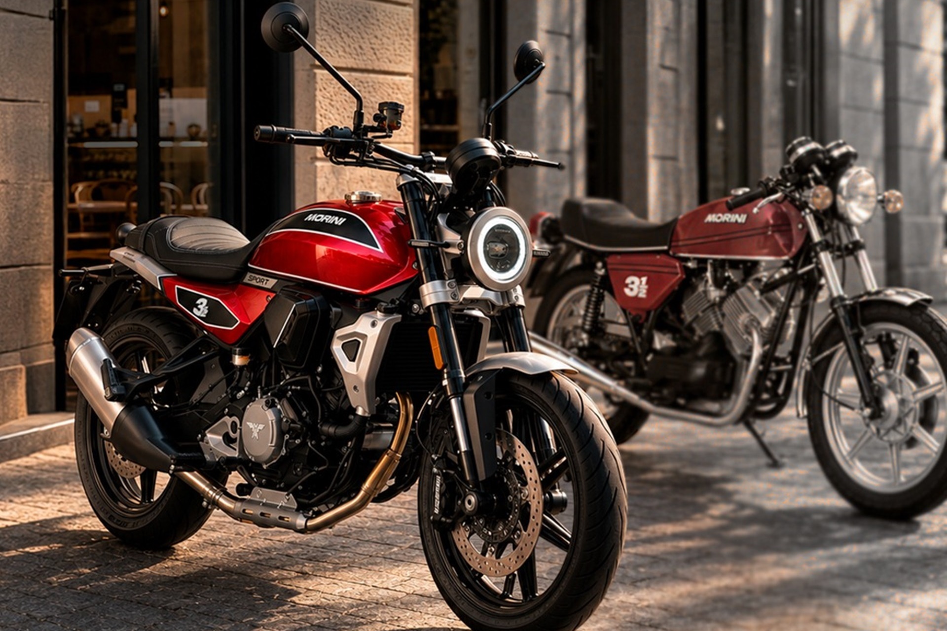 Moto Morini 3 ½: 50 years later one of the brand's most iconic acronyms returns