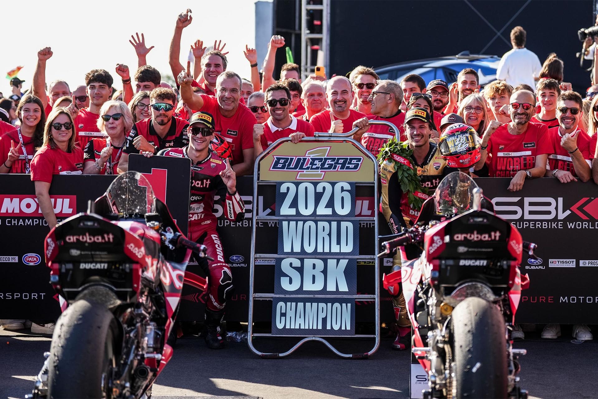 Superbike Italia 2026: Bulega se corona campeón y Lecuona arrasa con un triplete