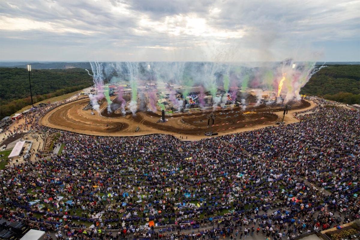 The SuperMotocross format is quite peculiar