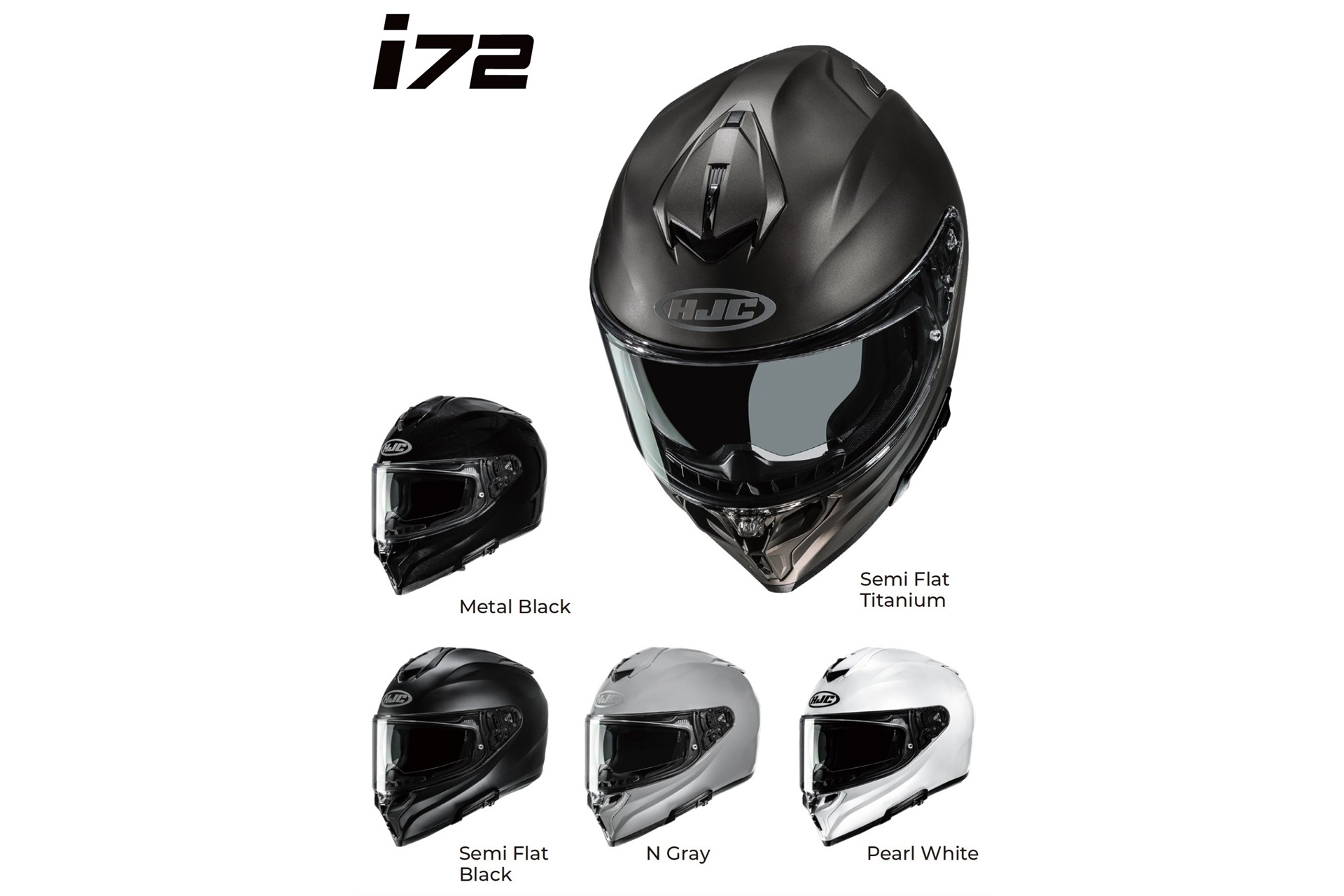 New HJC i72: “The helmet designed around the fundamental aspects of driving”