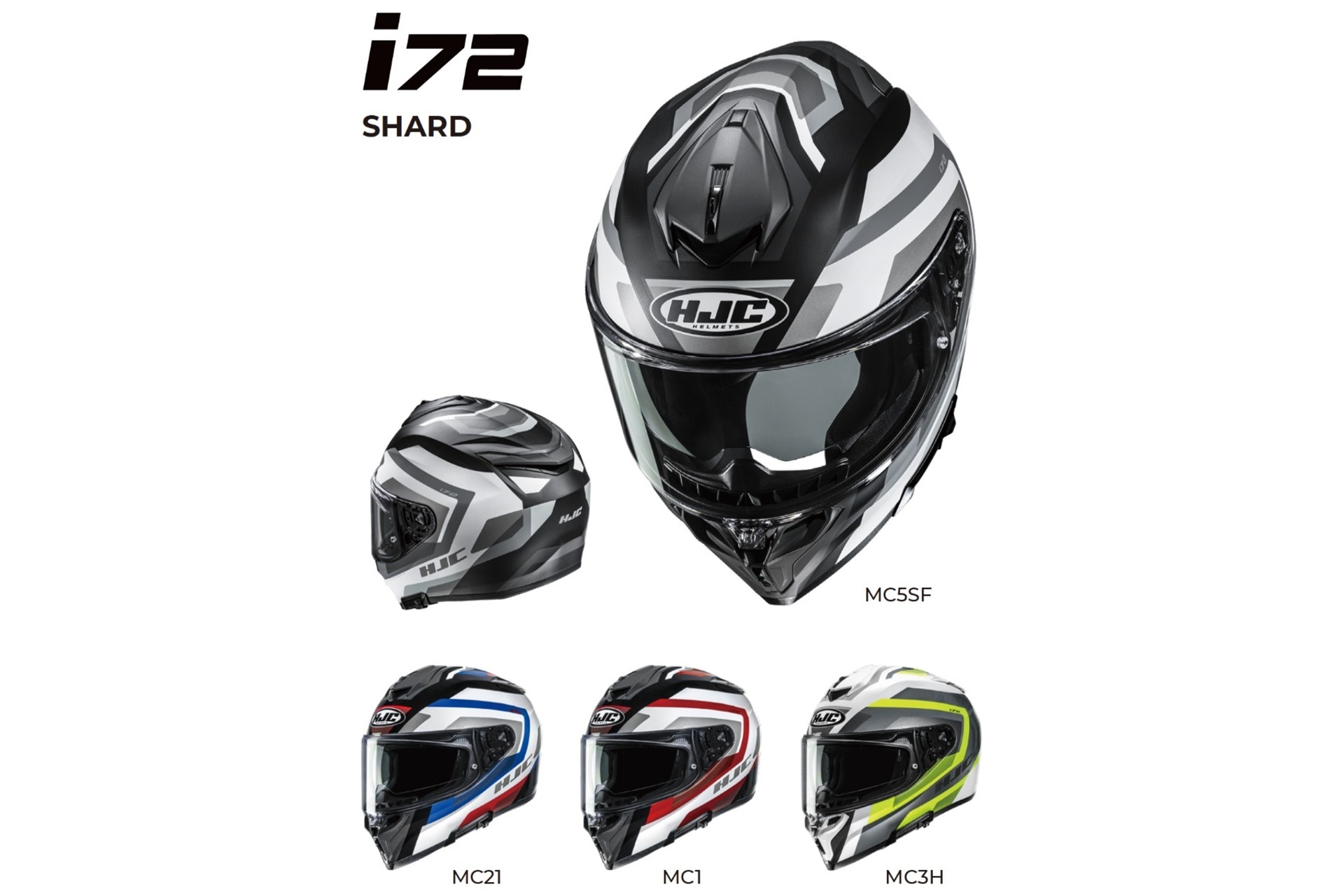 New HJC i72: “The helmet designed around the fundamental aspects of driving”