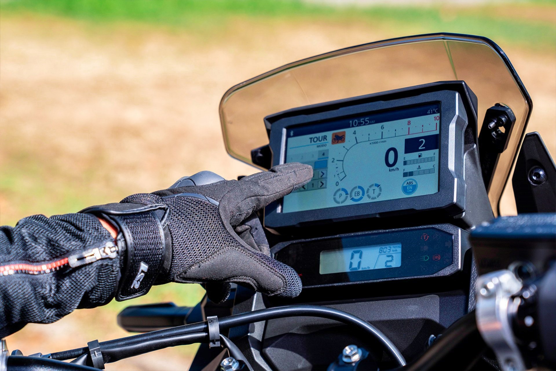 LS2 motorcycle gloves new DGT Regulations