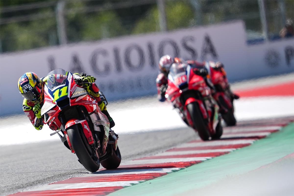 Moreira is growing a lot in his debut year in MotoGP